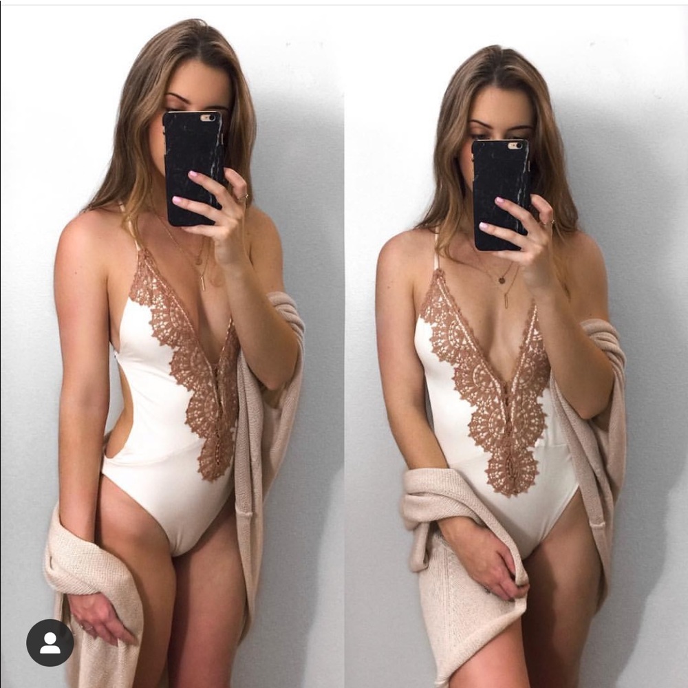 Planet Blue One Piece Swimsuit